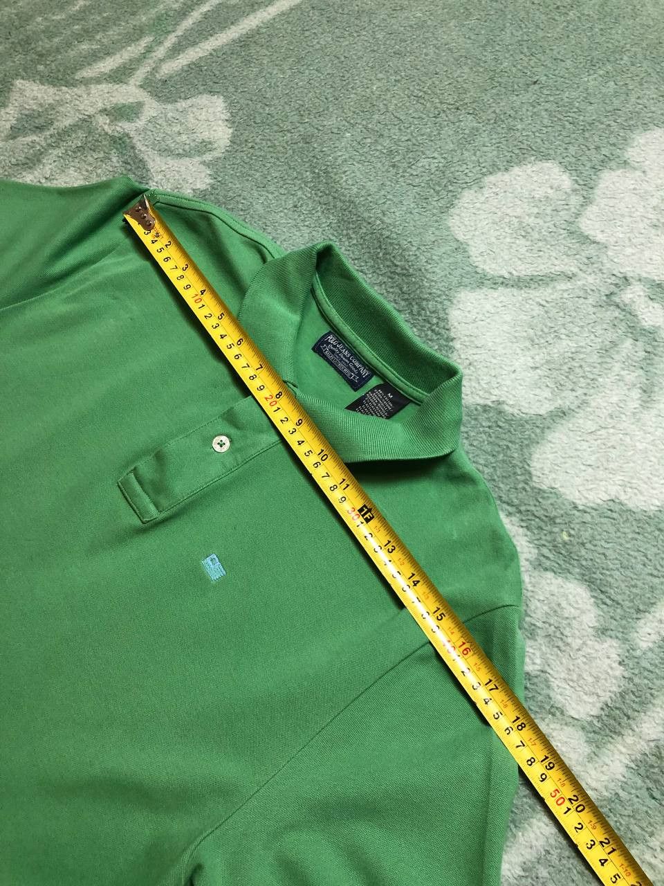 Polo Ralph Lauren Boggi Men's Polo Ralph Lauren Vintage Green Polo Size US M / EU 48-50 / 2 - 10 Thumbnail
