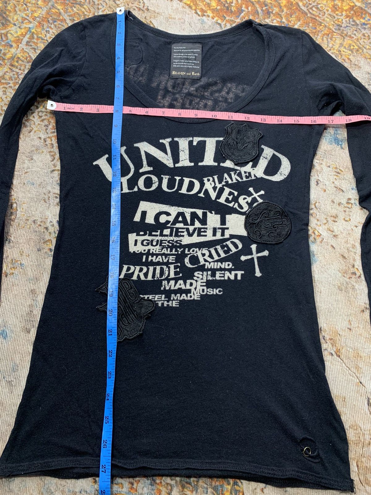 Japanese Brand JAPANESE HEAVEN And EARTH SEDITIONARIES PUNK GOTHIC STYLE Size US M / EU 48-50 / 2 - 6 Thumbnail