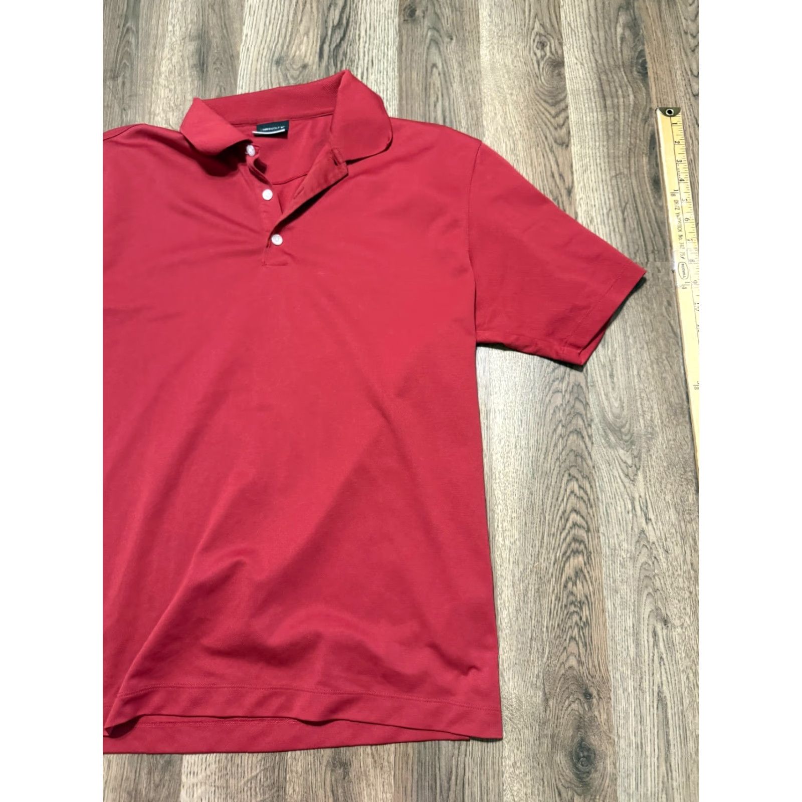 Nike Nike Golf Shirt Mens M Red Short Sleeve Polo Logo Dri-Fit Casual Activewear Shirt Size US M / EU 48-50 / 2 - 2 Thumbnail