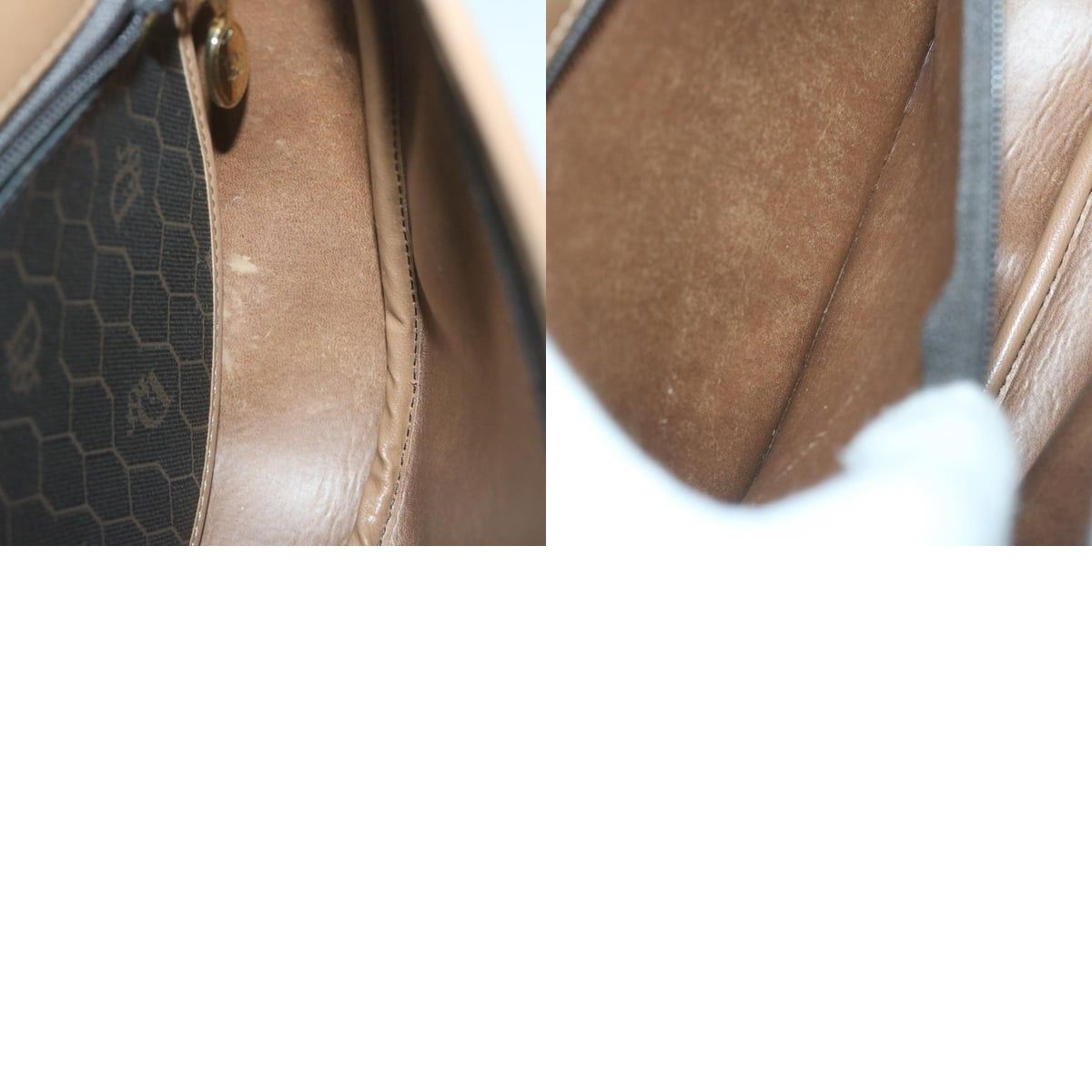 Dior DIOR Honeycomb Canvas Shoulder Bag Pvc Black Size ONE SIZE - 12 Thumbnail