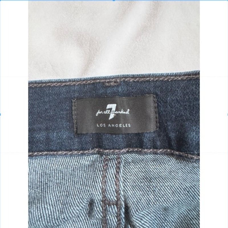 7 For All Mankind 7 For All Mankind Straight Leg Men's Jeans Size 34 USED Size US 34 / EU 50 - 5 Thumbnail