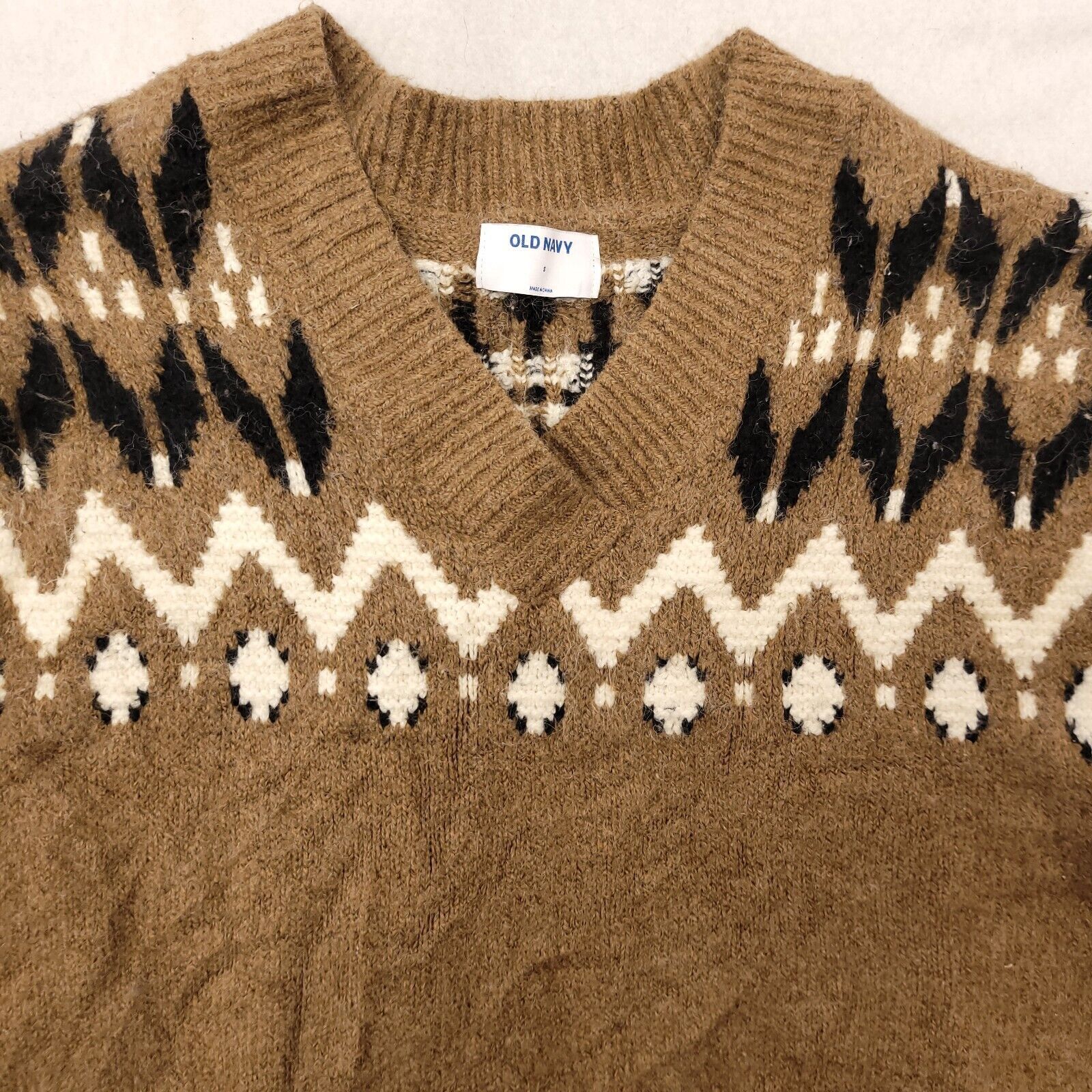 Old Navy Old Navy Long Sleeve Cotton Sweater Womens Size Small Brown Size S / US 4 / IT 40 - 1 Thumbnail