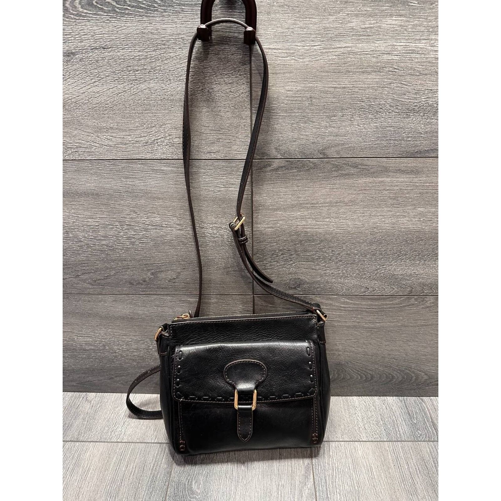 Dooney & Bourke Dooney & Bourke Florentine Leather Binocular B000545 Size ONE SIZE - 7 Thumbnail