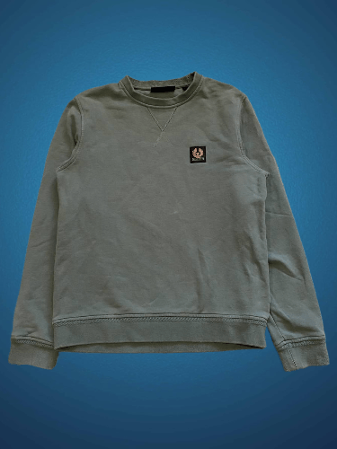 Belstaff Vintage Crazy Y2K Sweater Logo Belstaff Streetwear Size US S / EU 44-46 / 1 - 1 Thumbnail