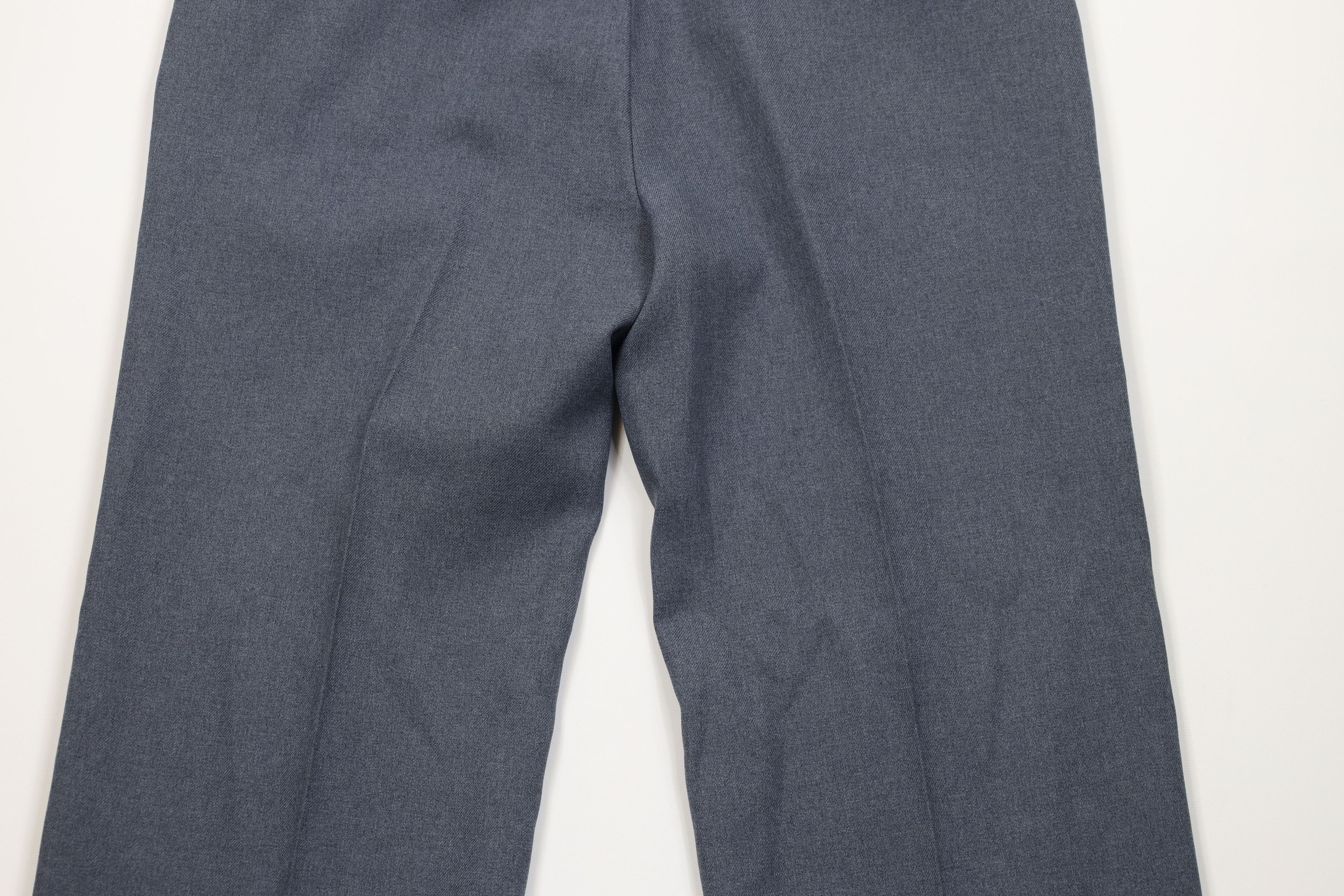 Vintage Vintage 70s Streetwear Knit Bell Bottoms Pants Blue USA Size US 36 / EU 52 - 10 Thumbnail