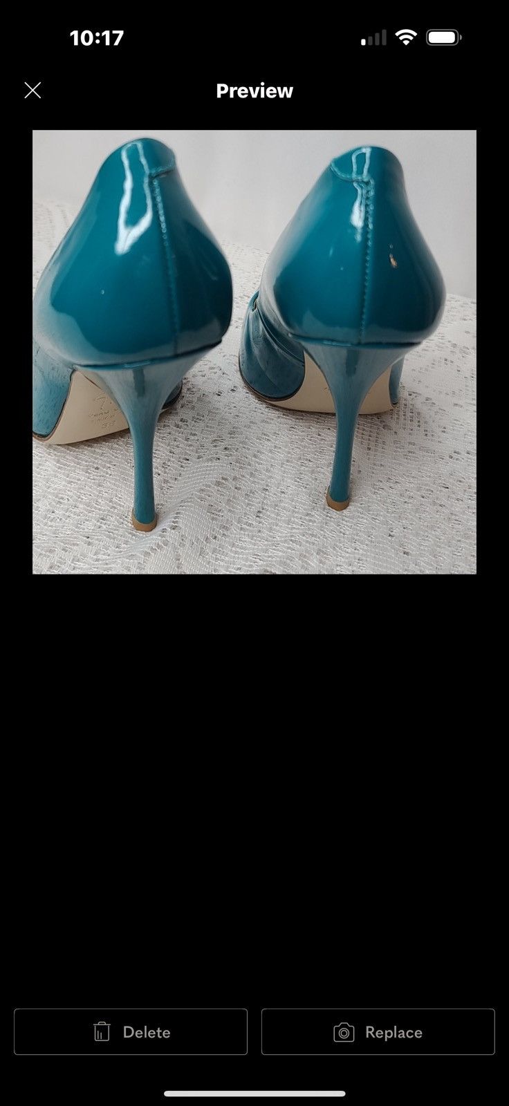 Giuseppe Zanotti Giuseppe Zanotti green point toe leather stiletto heels sz 6 Size US 6 / IT 36 - 6 Thumbnail