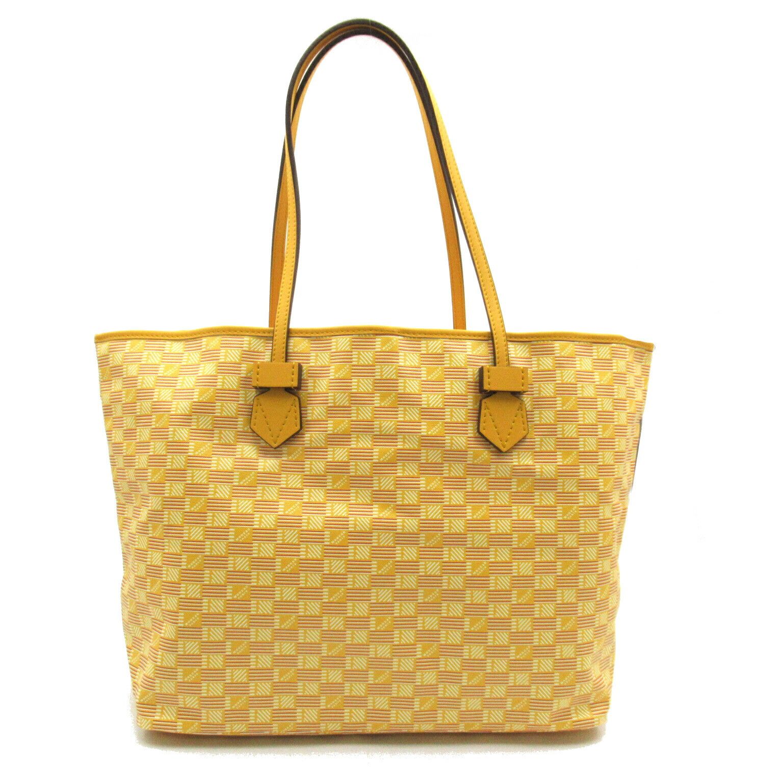 Other Moreau Paris Moreau Pvc Coated Canvas Tote Bag Canvas Tote Bag Sttotelrgmoreau in Yellow