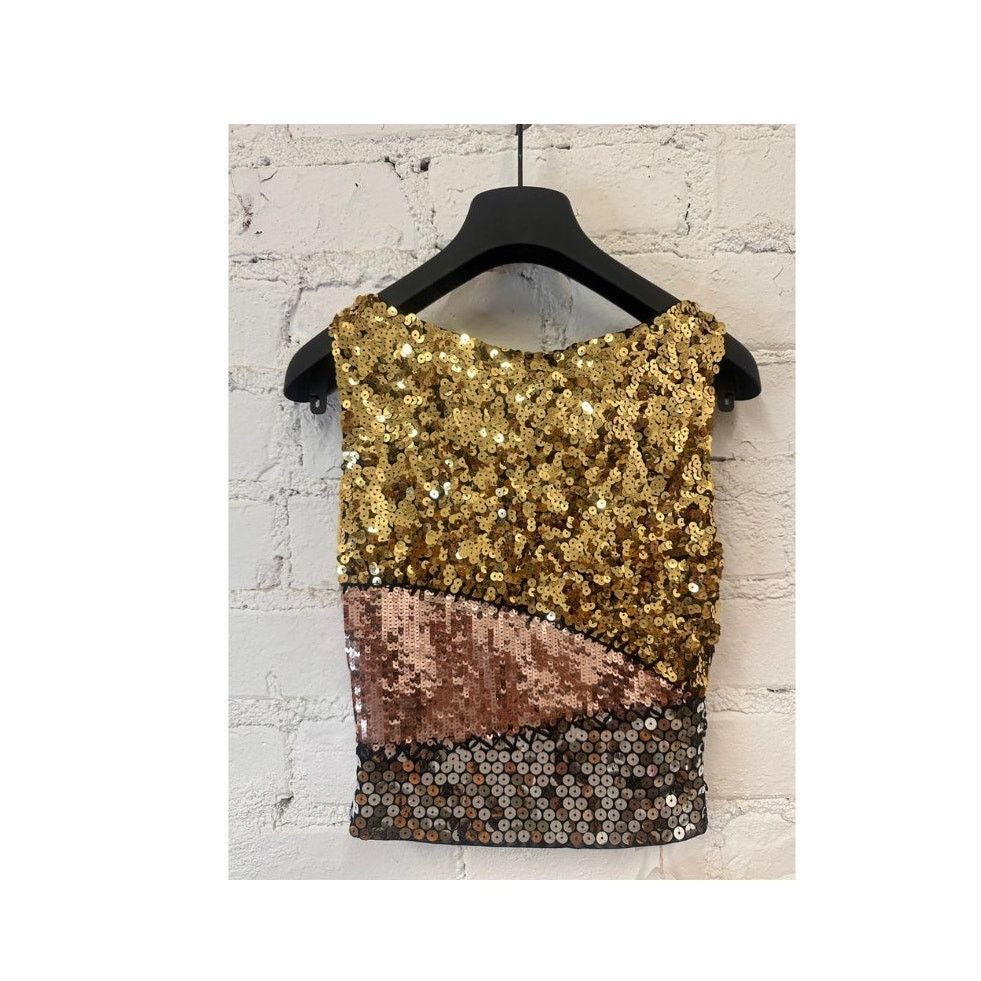 Moschino AW15 MOSCHINO COUTURE x Jeremy Scott Embellished Cropped Top Size XXS / US 00 / IT 34 - 7 Thumbnail