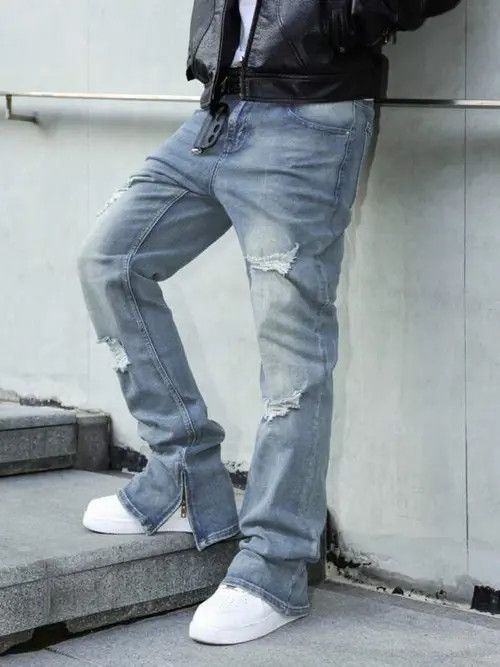 Japanese Brand Pants Stacked denim jeans DRIP Size US 30 / EU 46 - 1 Thumbnail