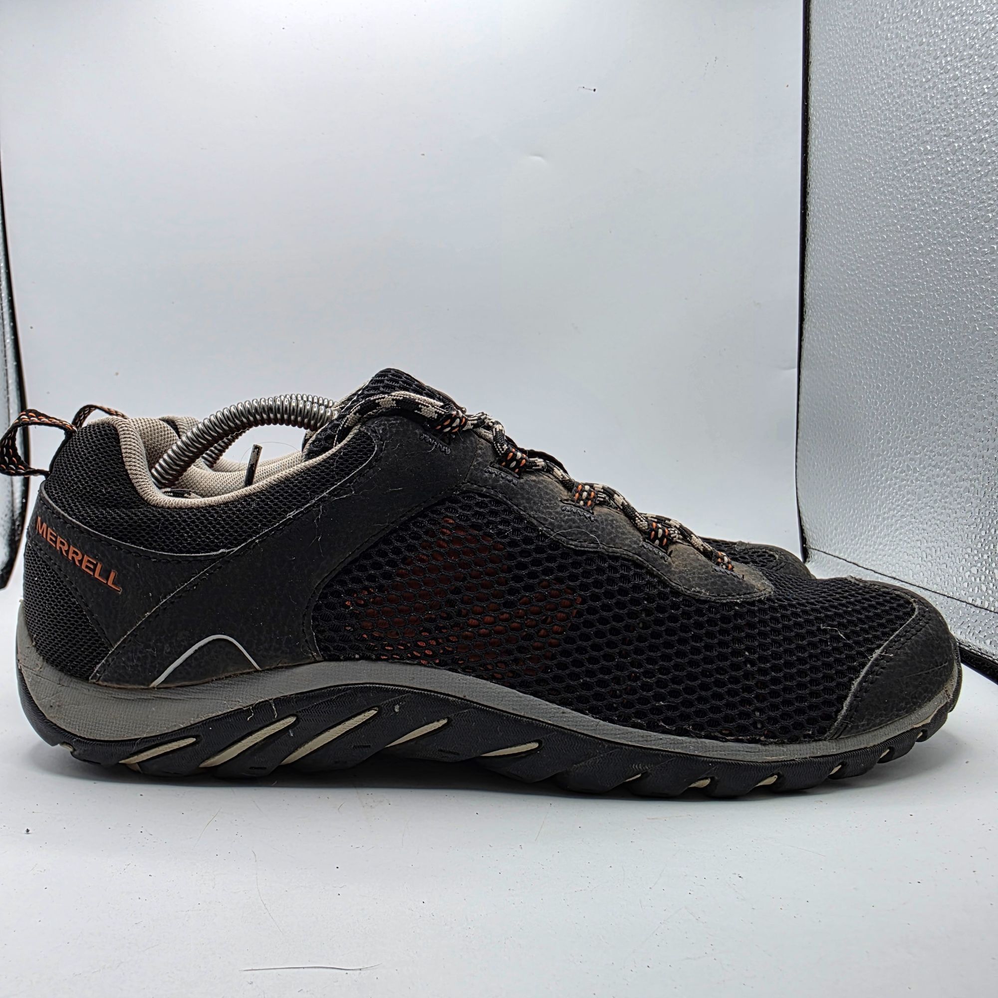 Merrell Merrell Riverbed Mens 12 Black Gray Hiking Shoes Lightweight Size US 12 / EU 45 - 12 Thumbnail