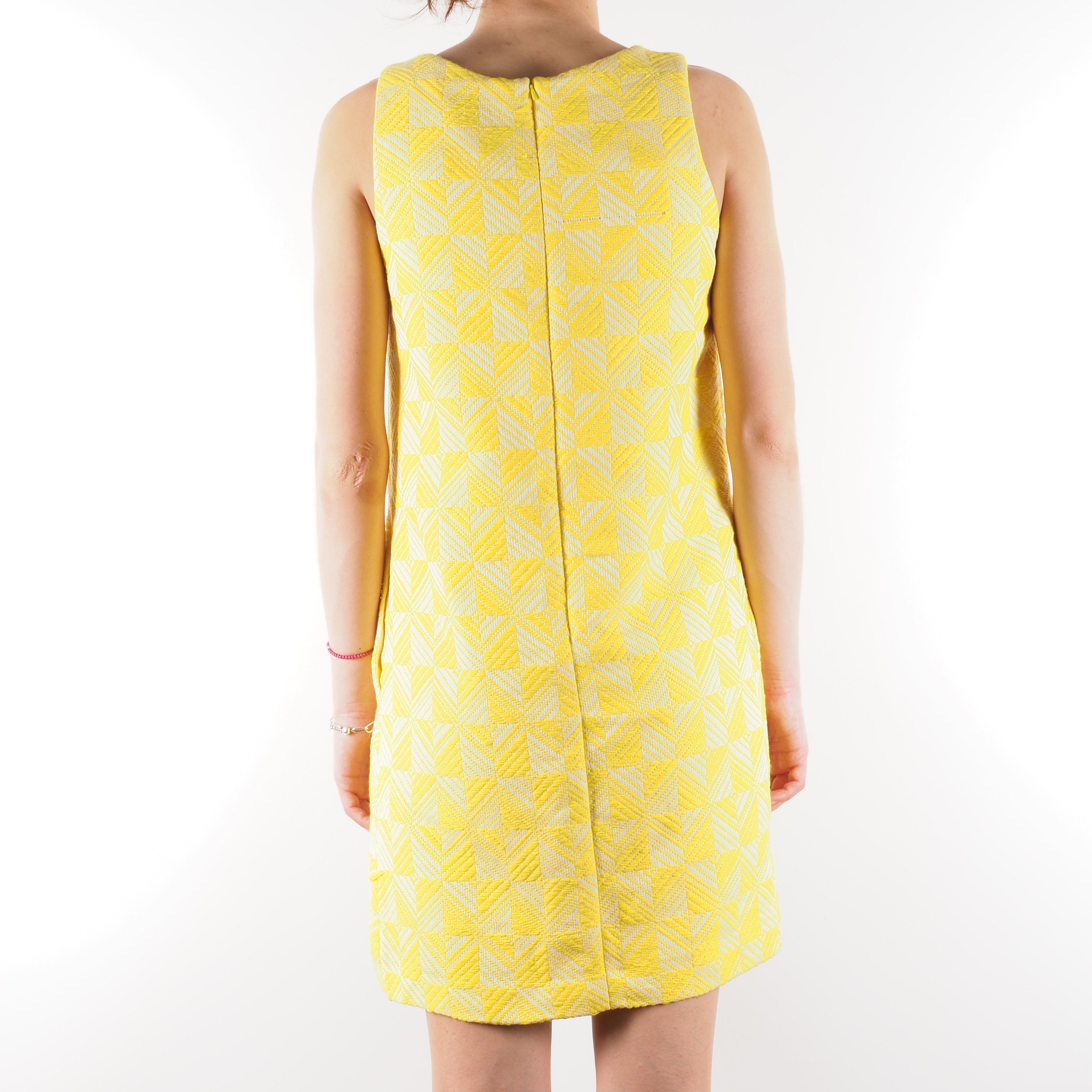 Paul Smith Paul Smith Women's Sleeveless Yellow Dress Size M / US 6-8 / IT 42-44 - 11 Thumbnail