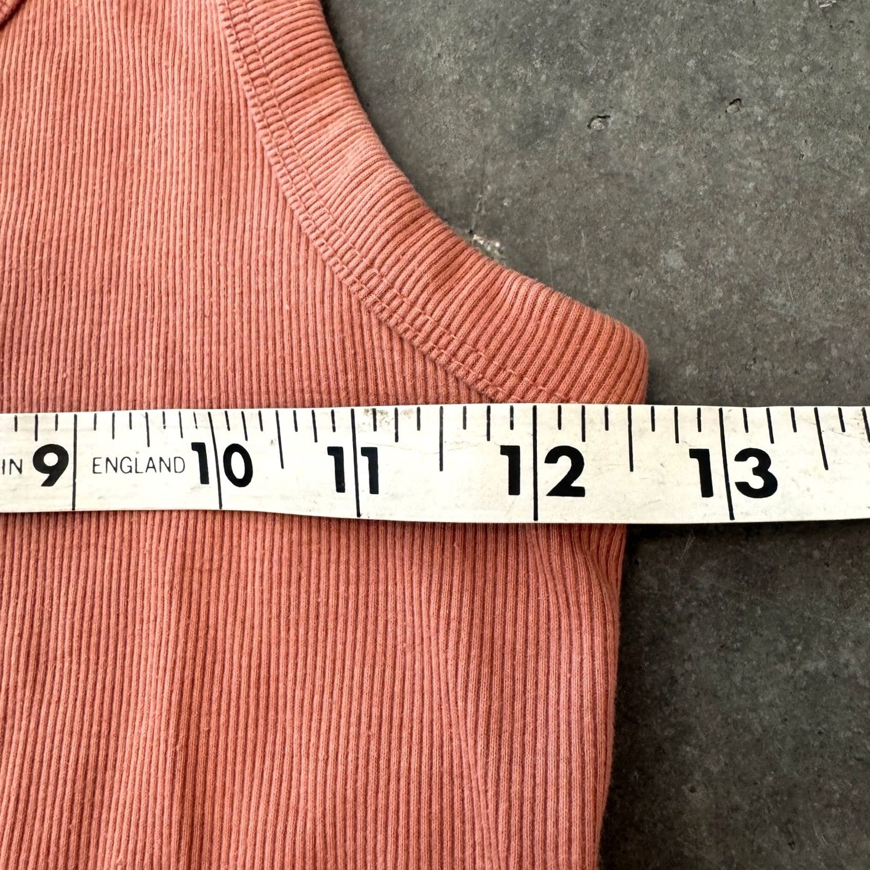 Vintage VINTAGE Wild Fable Tank Women M Orange Ribbed Summer Lounge Y2K Size M / US 6-8 / IT 42-44 - 4 Thumbnail