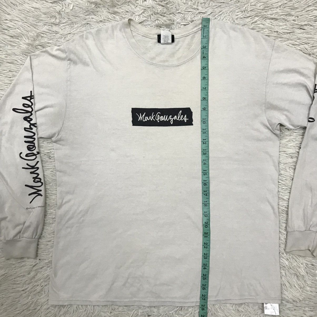 Japanese Brand VINTAGE Y2K MARK GONZALES X ANTI QULOTHES LONGSLEEVE TSHIRT Size US L / EU 52-54 / 3 - 13 Thumbnail