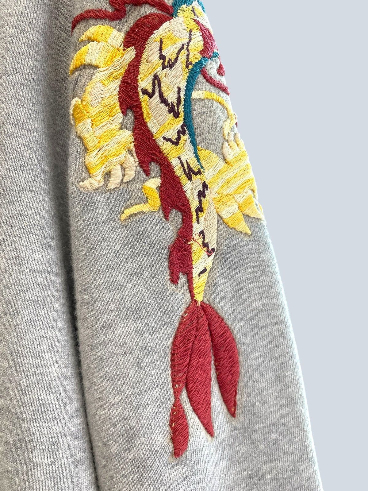 Gucci Gucci zip sweatshirt with hood and dragon embroidery, M. Size US M / EU 48-50 / 2 - 10 Thumbnail