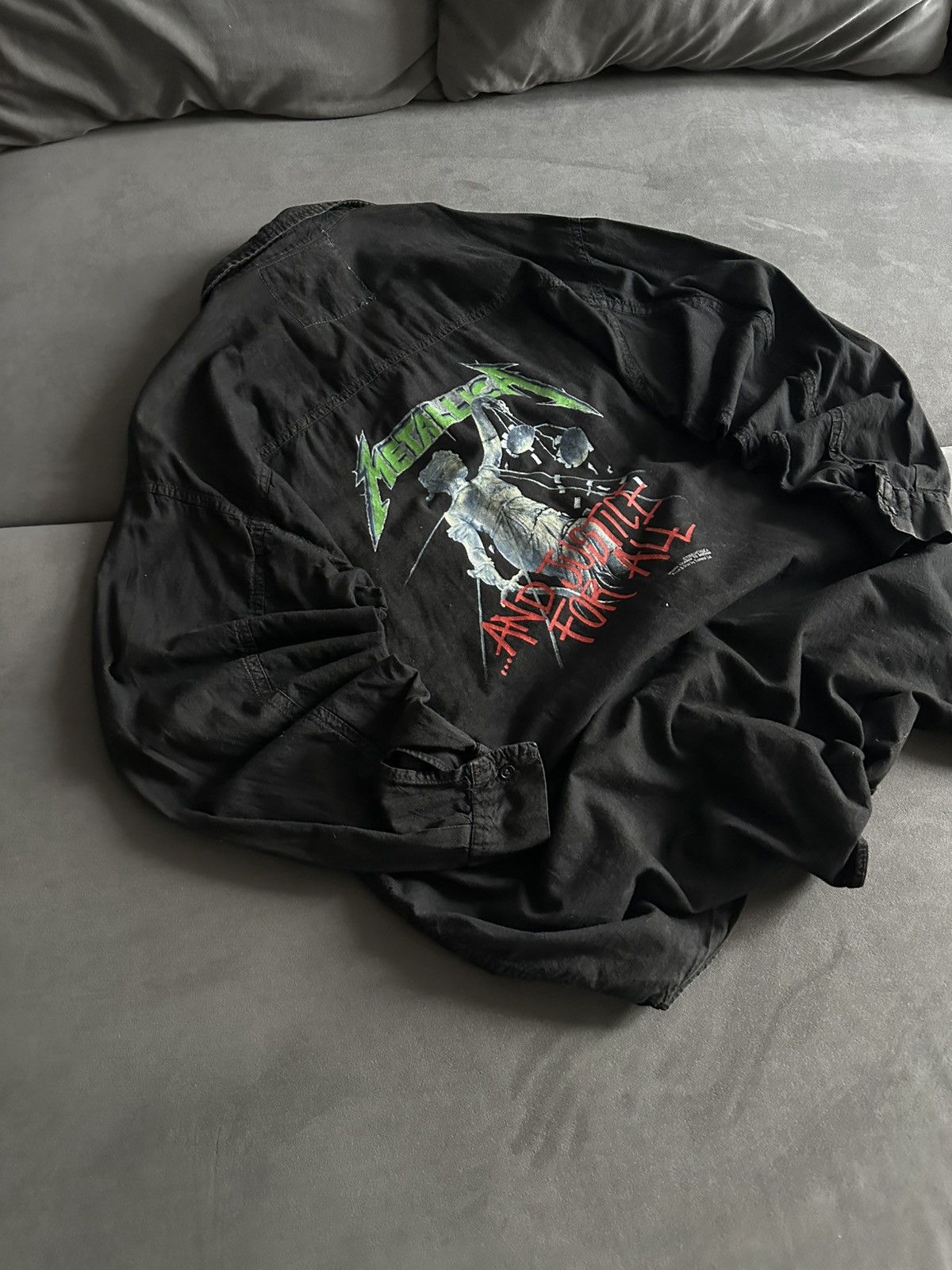 Metallica 1988’ Vintage Shirt Metallica ^and justice for all^ Size US L / EU 52-54 / 3 - 8 Thumbnail