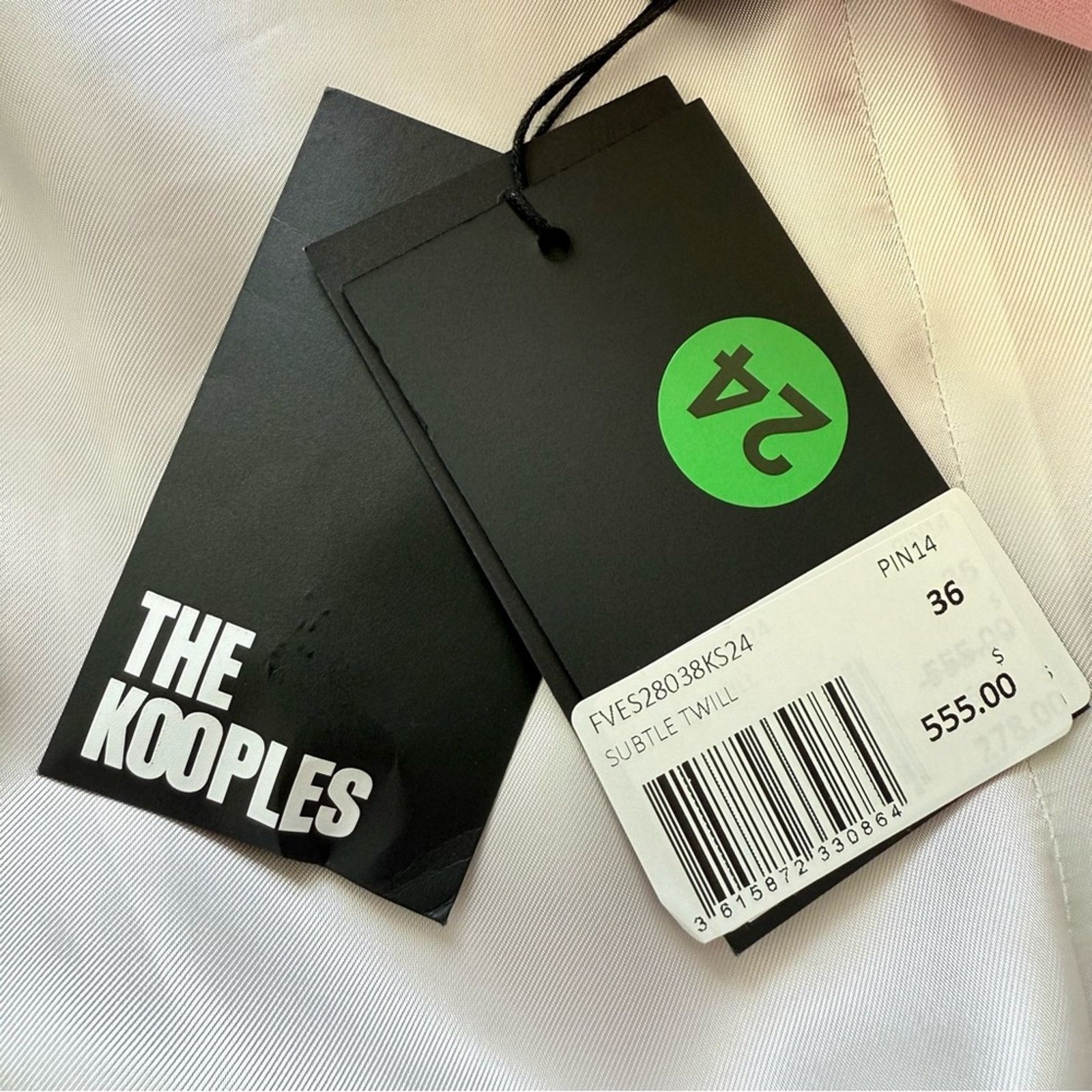 The Kooples NWT!!! The Kooples women pink jacket size 36FR or 6 US 555$ Size M / US 6-8 / IT 42-44 - 7 Thumbnail
