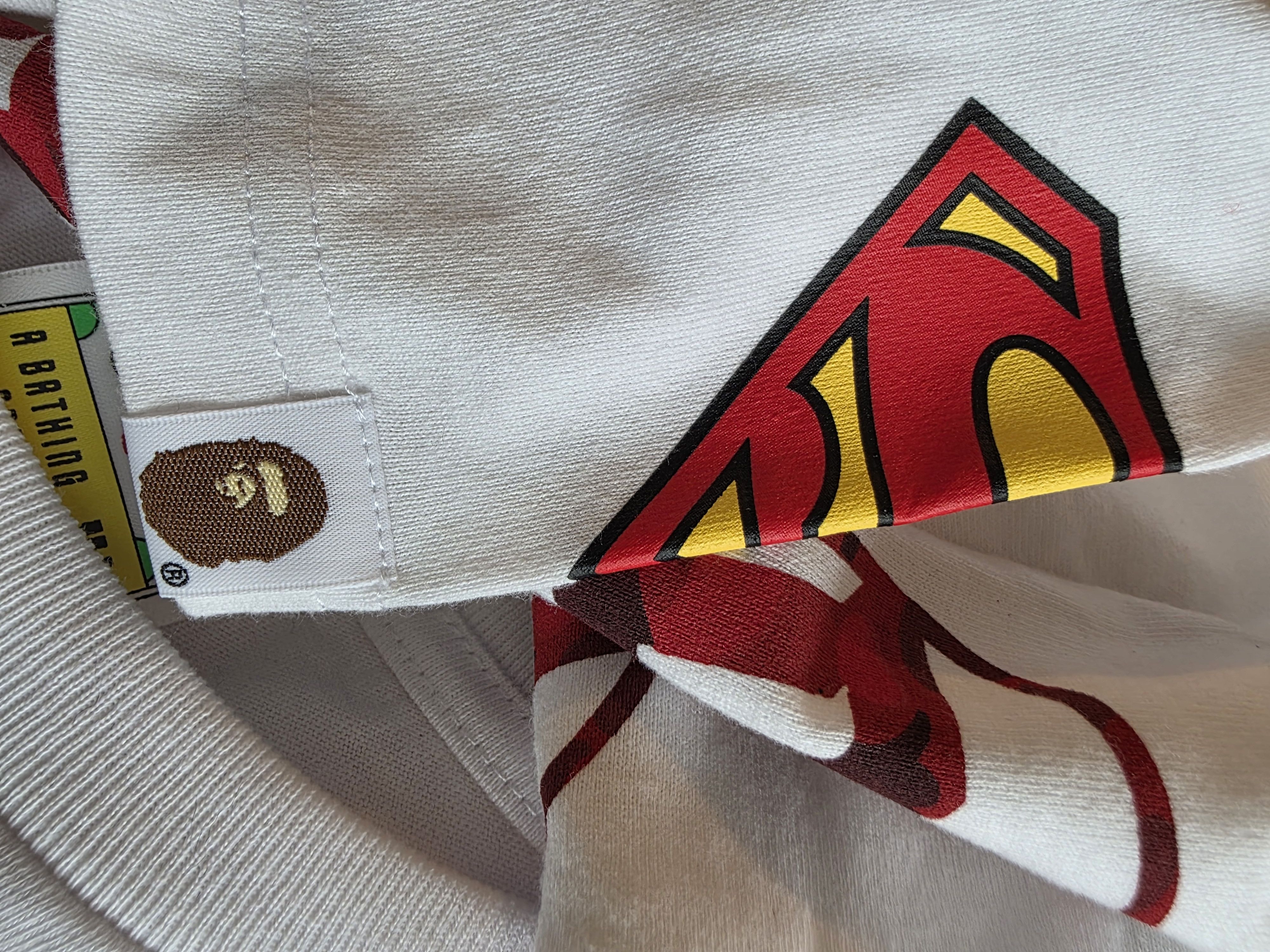 Bape × DC Comics Bape X DC Superman Tee Size US XXL / EU 58 / 5 - 4 Thumbnail