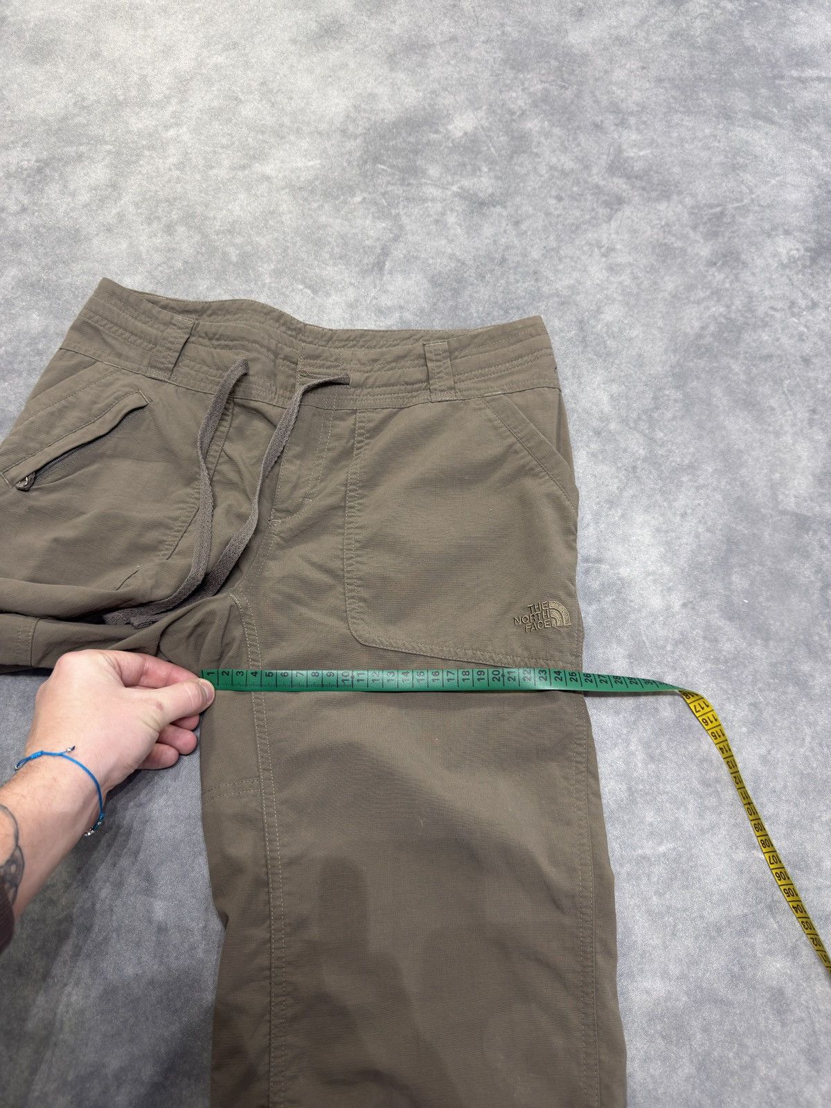 The North Face Khaki gorpcore pants the north face trekking outdoor life Size 30" / US 8 / IT 44 - 14 Thumbnail