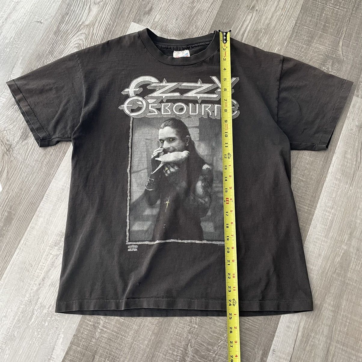 Ozzy Osbourne × Vintage Vintage 1992 Ozzy Osbourne The Last Bloody Shows T-Shirt Size US L / EU 52-54 / 3 - 11 Thumbnail