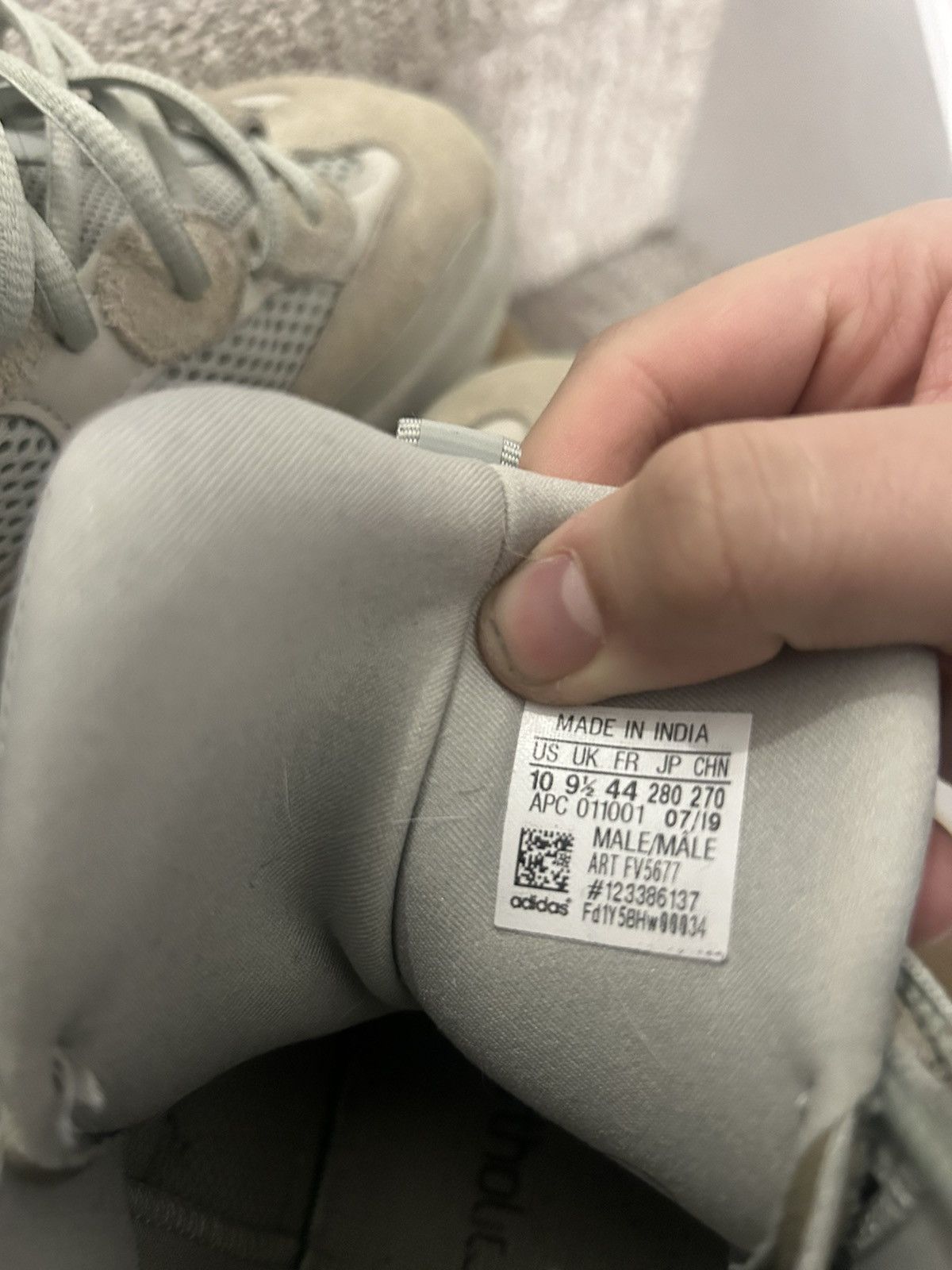 Yeezy Yeezy desert boot salt Size US 10 / EU 43 - 3 Thumbnail