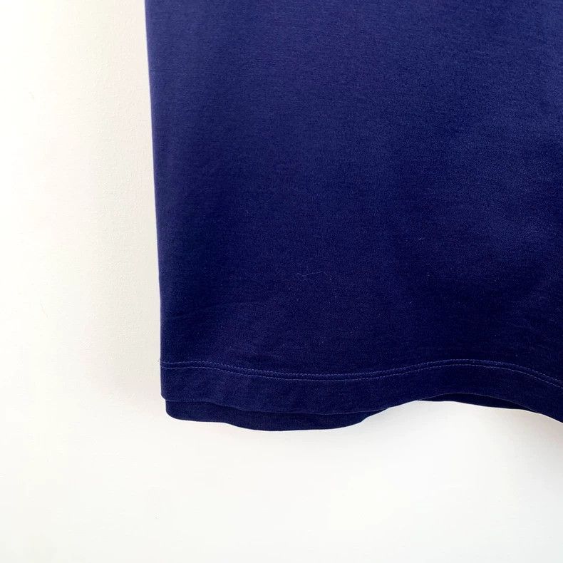 Louis Vuitton Louis Vuitton Navy Rhinoceros Embroidered Cotton Crew Neck Size US XS / EU 42 / 0 - 4 Thumbnail