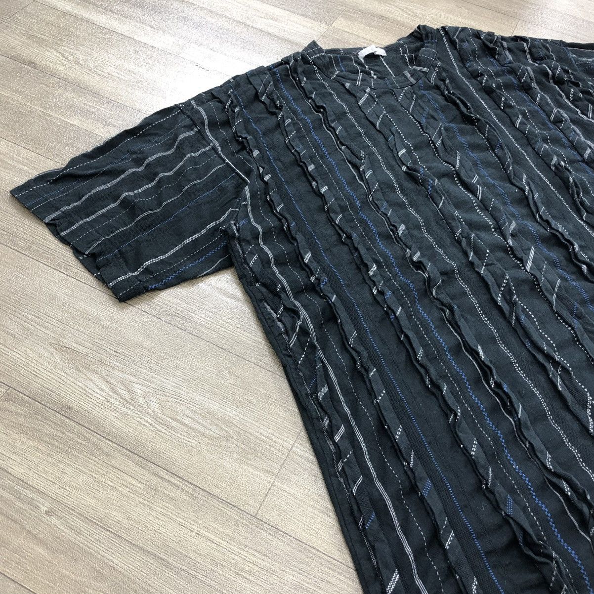 Comme des Garcons × Comme des Garcons Homme × Comme des Garcons Homme Plus SS99 Comme des Garcons Homme CDG Ruffled Striped Size US M / EU 48-50 / 2 - 5 Thumbnail