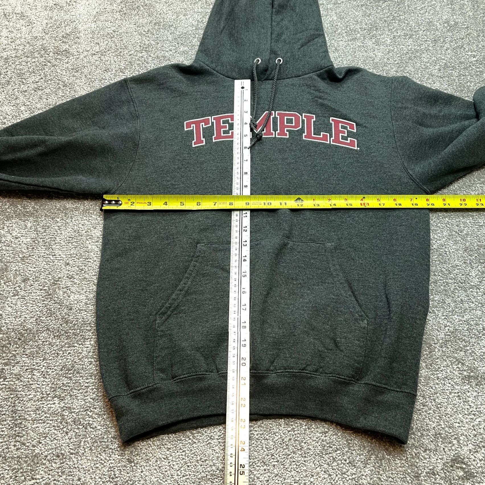 Champion Champion Hoodie Mens Small Gray Logo Pullover Sweatshirt Knit Size US S / EU 44-46 / 1 - 3 Thumbnail