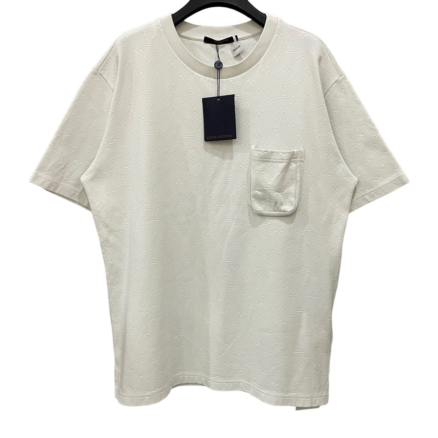 Louis Vuitton Louis Vuitton Monogram Debossed T-Shirt XXL Size US XXL / EU 58 / 5 - 1 Thumbnail