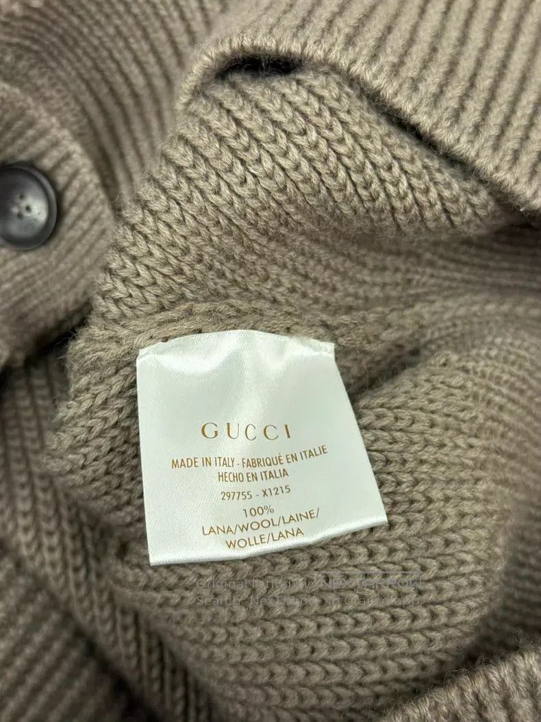 Gucci Gucci Bat shirt knitted cardigan coat Size S / US 4 / IT 40 - 5 Thumbnail