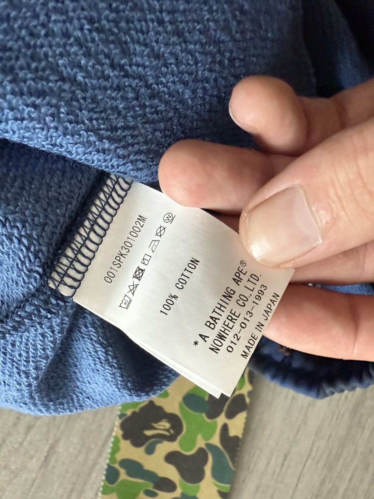 Bape Bape blue camo shark shorts Size US 28 / EU 44 - 4 Thumbnail