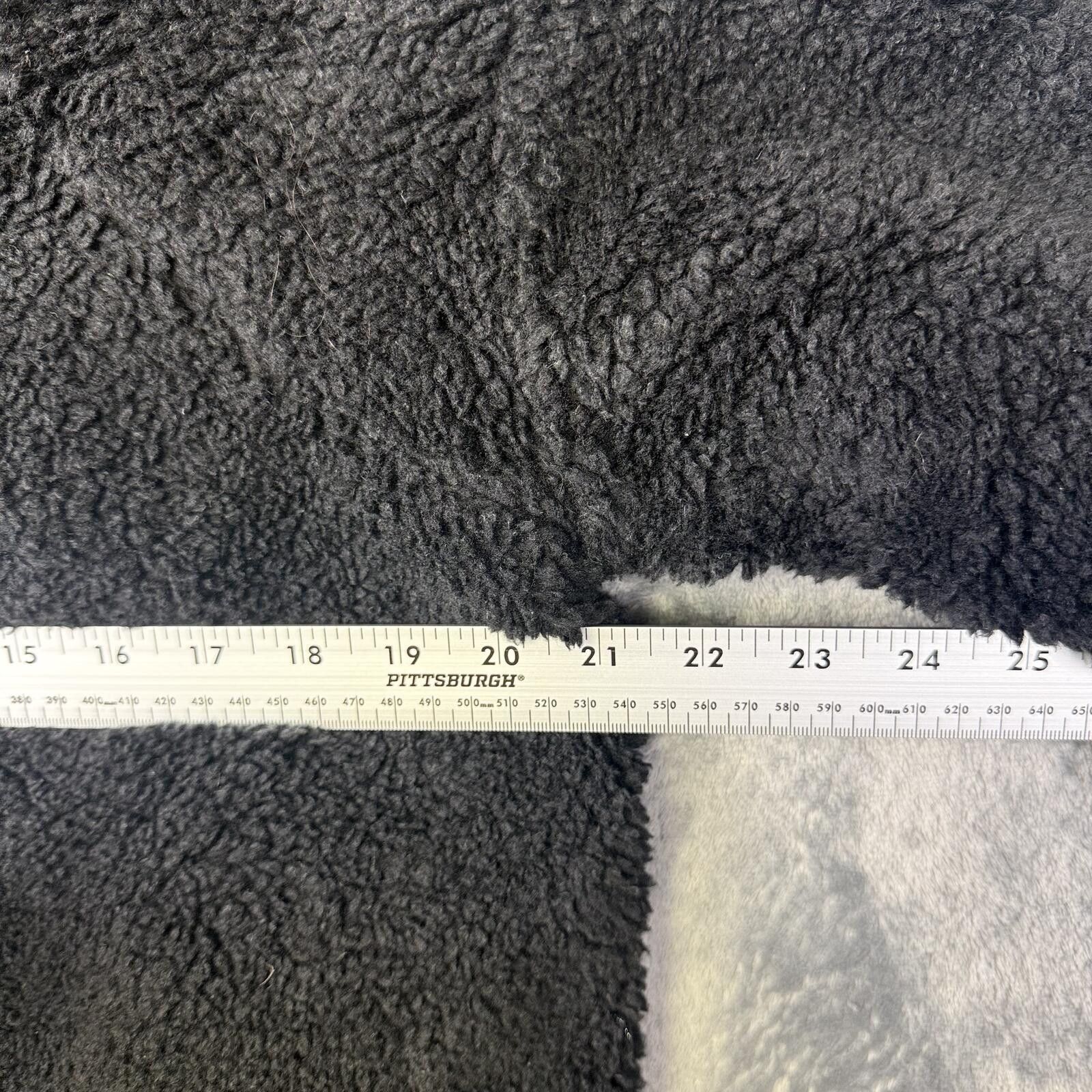 Branded Leather Lululemon Ultra Soft Black Sherpa Fleece Jacket Size ONE SIZE - 4 Thumbnail