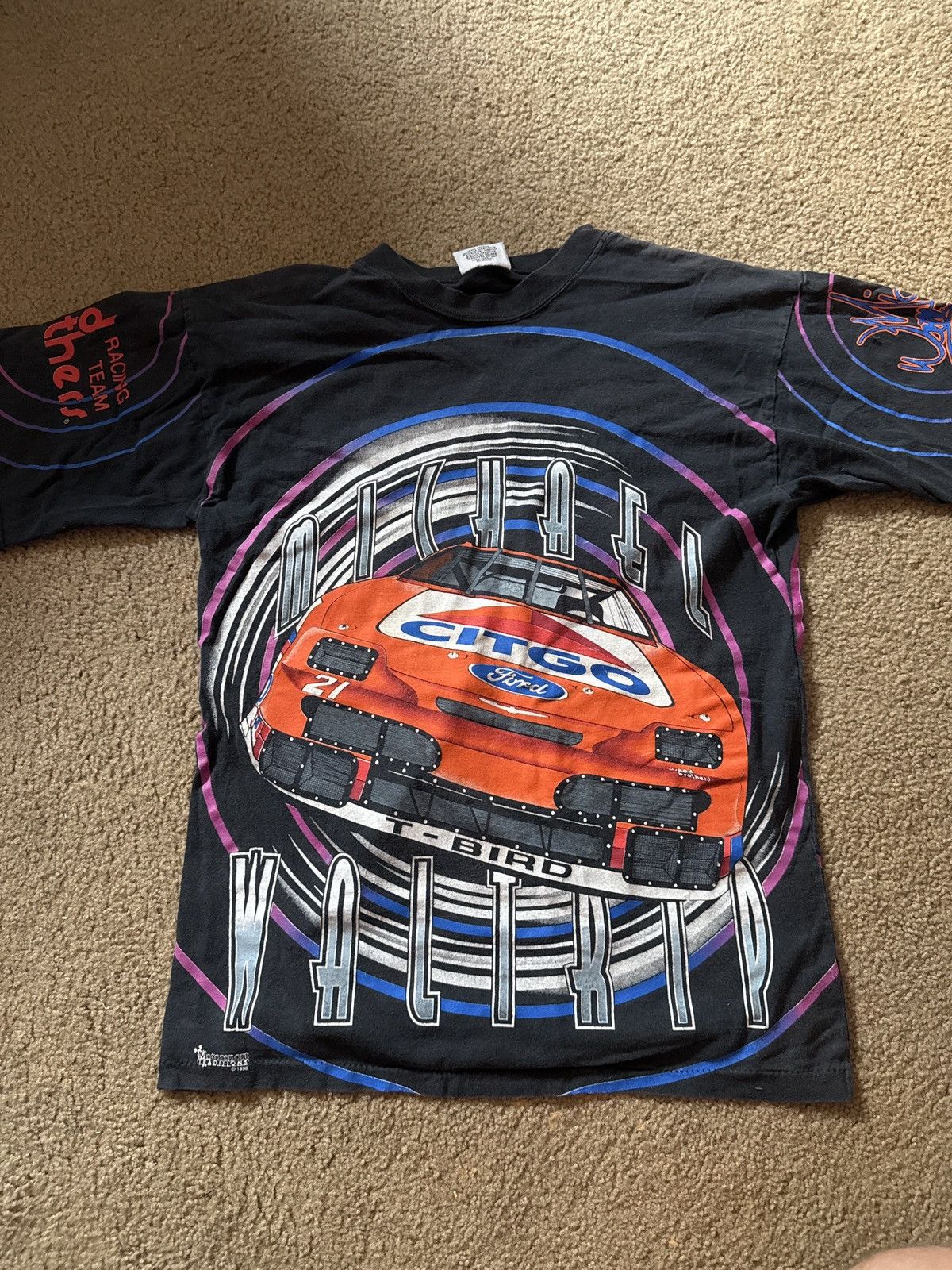 NASCAR Michael Waltrip NASCAR shortsleeve Size US M / EU 48-50 / 2 - 1 Thumbnail