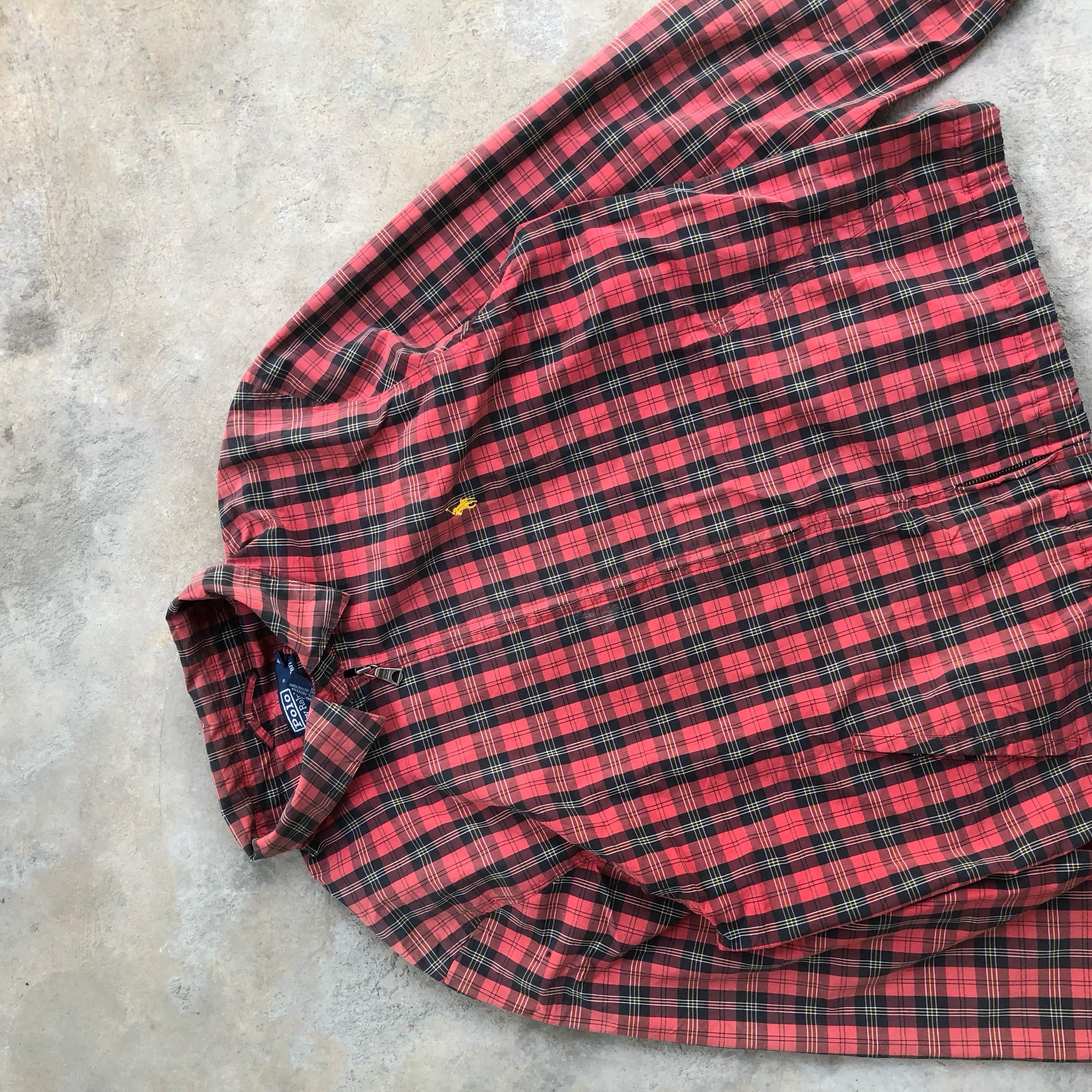 Polo Ralph Lauren Polo Ralph Lauren Tartan Work Jacket Size US M / EU 48-50 / 2 - 2 Thumbnail