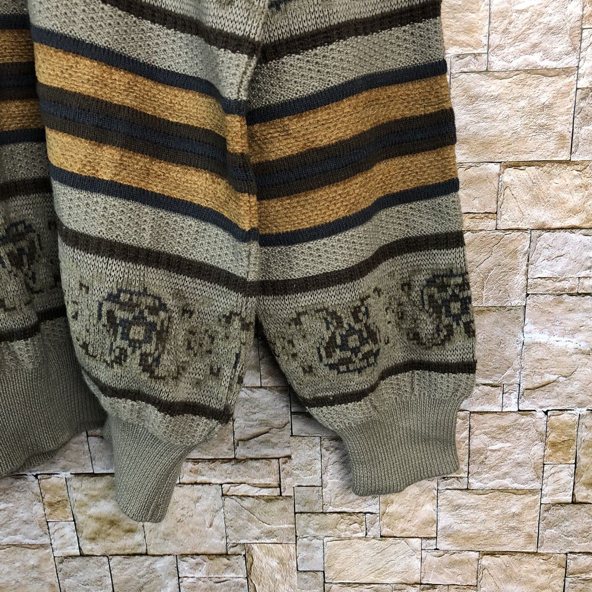 Homespun Knitwear Top Cream art vintage japan sweatshirt Knitwear #A690 Size M / US 6-8 / IT 42-44 - 8 Thumbnail