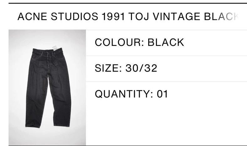 Acne Studios Acne studios jeans 2502-Nextarrow Size US 32 / EU 48 - 3 Thumbnail