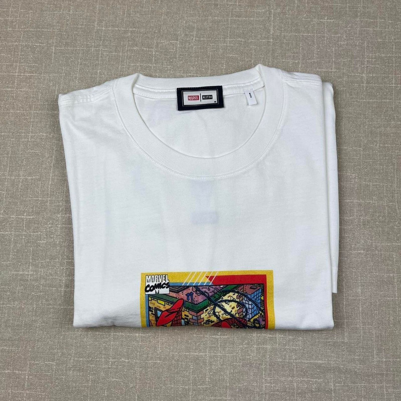 Kith Kith x Spiderman Hero Vintage Tee Shirt in White Size US XXL / EU 58 / 5 - 3 Thumbnail