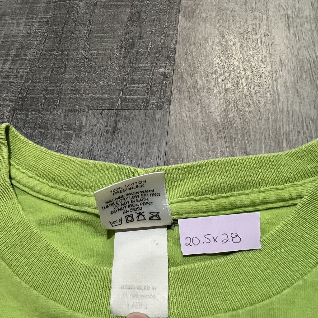 Ocean Pacific × Vintage VTG Ocean Pacific Lime Green Beach Surfer Skater Surf Shirt Size US L / EU 52-54 / 3 - 5 Thumbnail