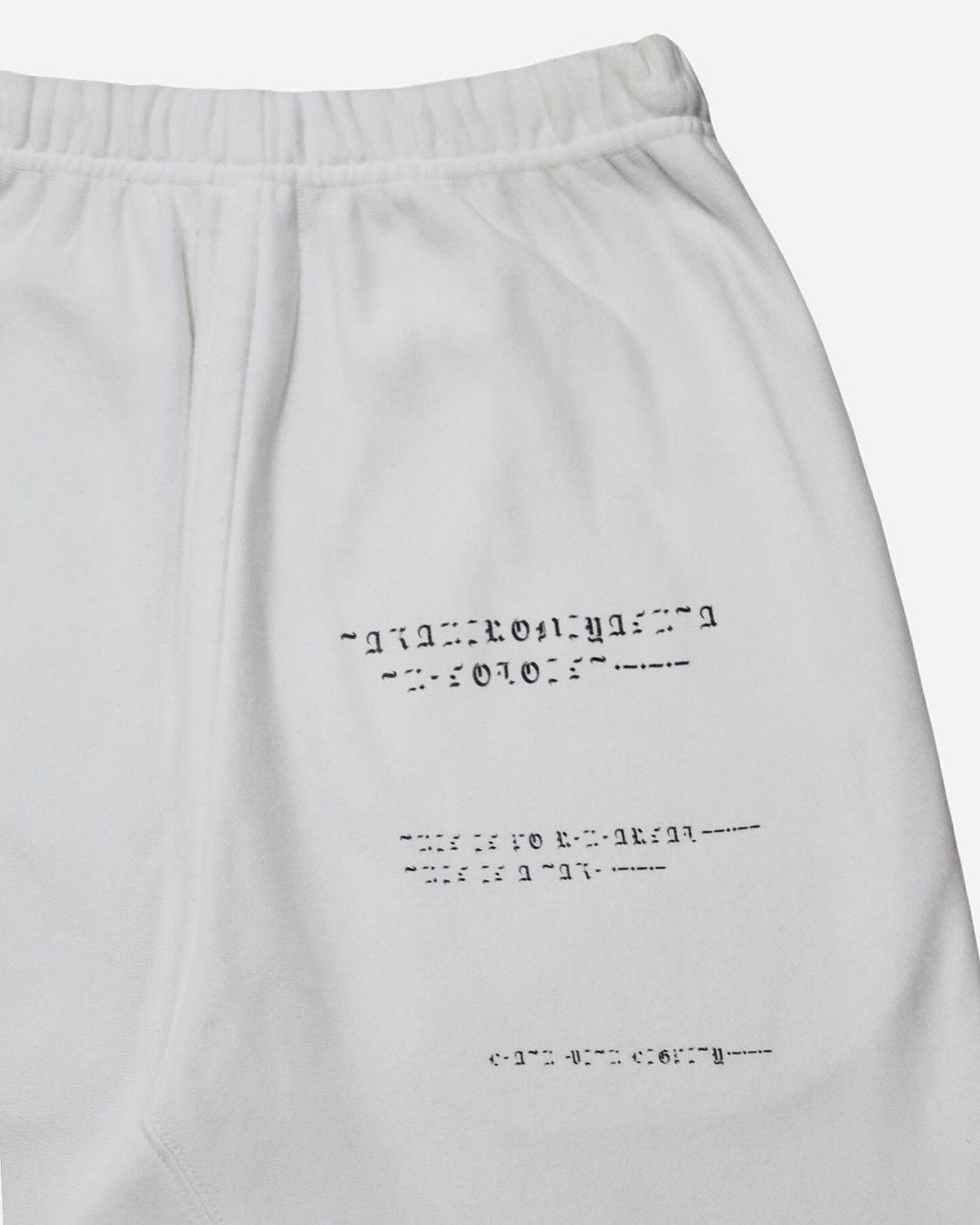 Takahiromiyashita The Soloist. AW21 TAKAHIROMIYASHITA THESOLOIST WHITE GEOMETRIC Size US 30 / EU 46 - 4 Thumbnail