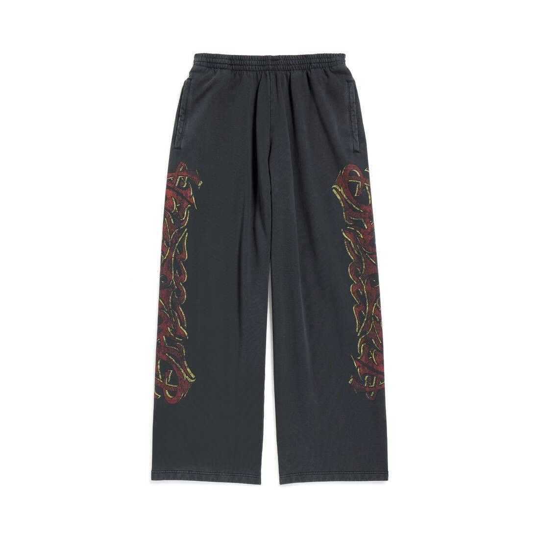 Balenciaga o1la1rc1a0725 Offshore Baggy Sweatpants & Joggers in Black Size US 28 / EU 44 - 1 Thumbnail