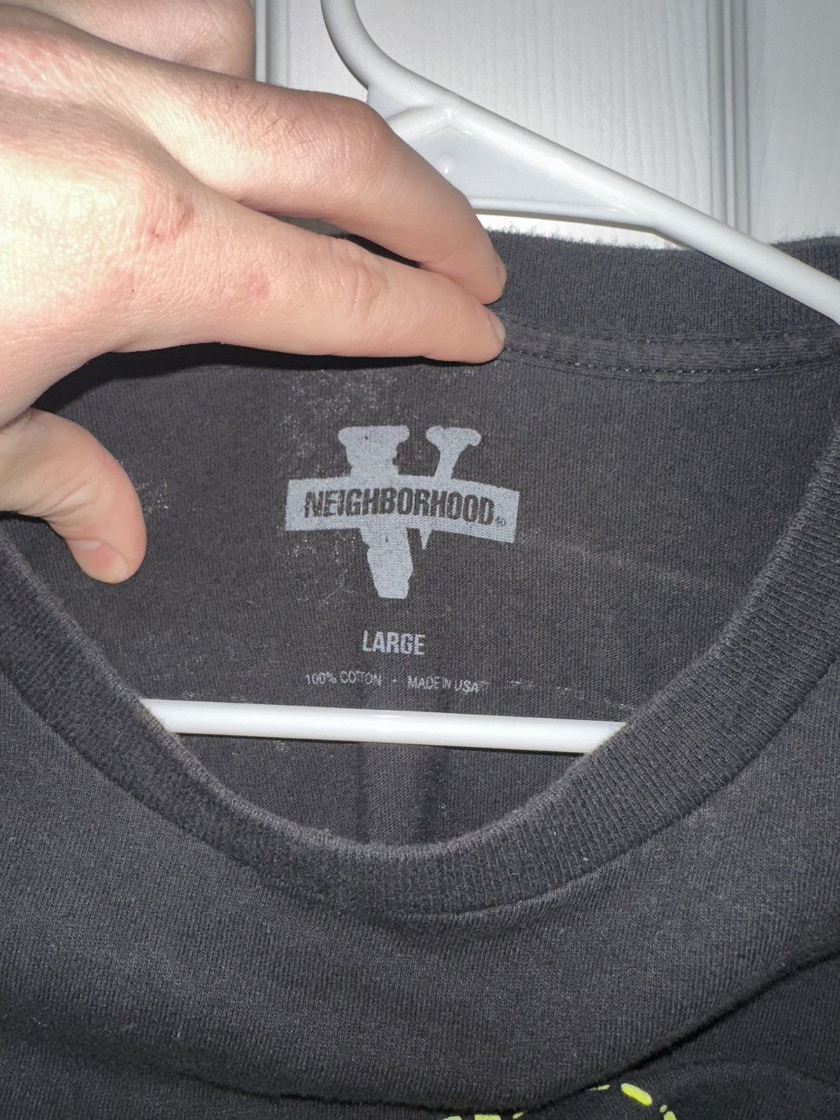 Vlone Vlone neighborhood tee Size US M / EU 48-50 / 2 - 2 Thumbnail