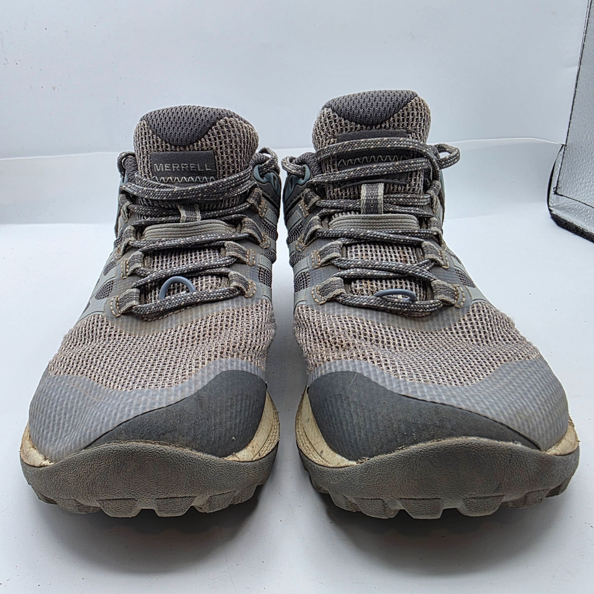 Merrell Merrell Antora 3 Womens 6.5 Gray Hiking Shoes Vibram Sole Tr Size US 6.5 / IT 36.5 - 2 Thumbnail