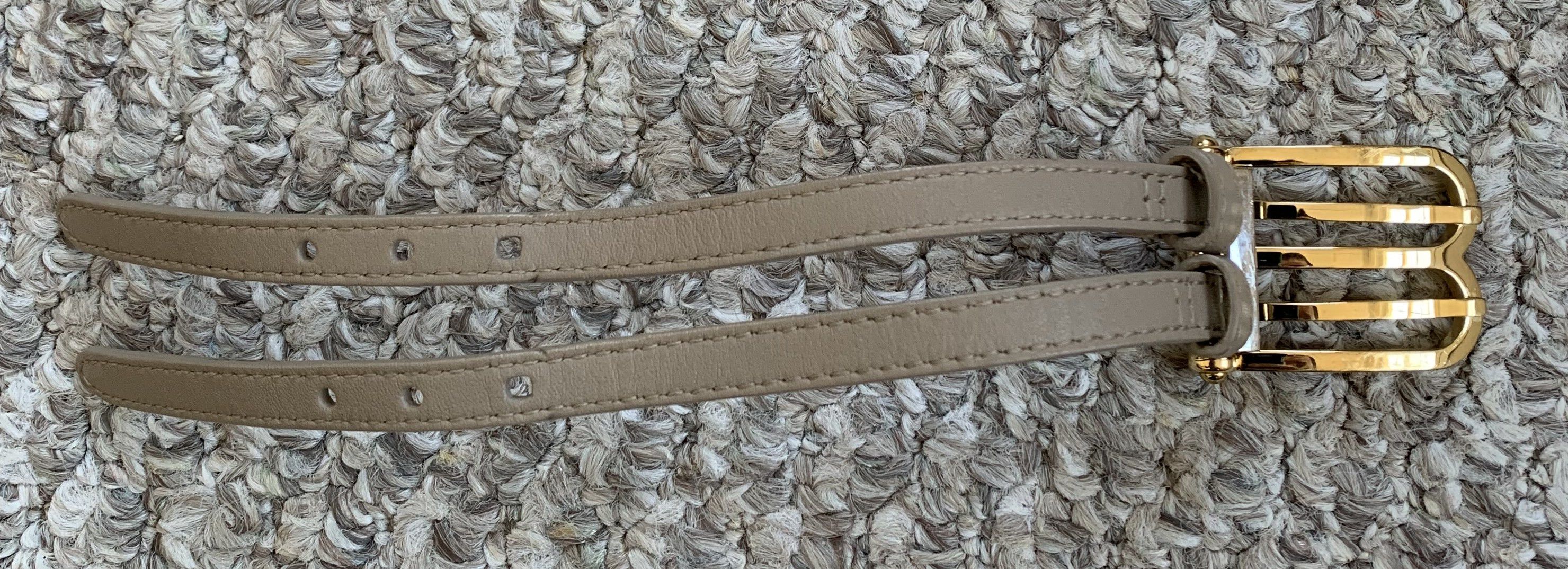 Balenciaga Balenciaga B-Logo Leather Bracelet Size ONE SIZE - 2 Thumbnail