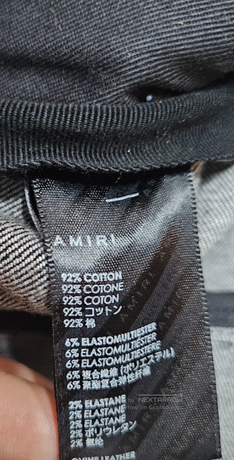 Amiri Amiri Size 32 Retro dark grey jeans Size US 32 / EU 48 - 6 Thumbnail