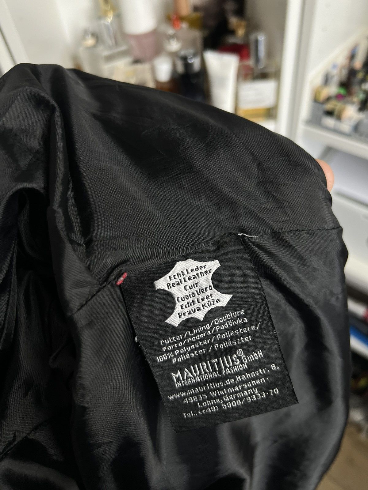 Other Vintage Y2K cropped avantgarde leather jacket S grunge 90s Size S / US 4 / IT 40 - 5 Thumbnail