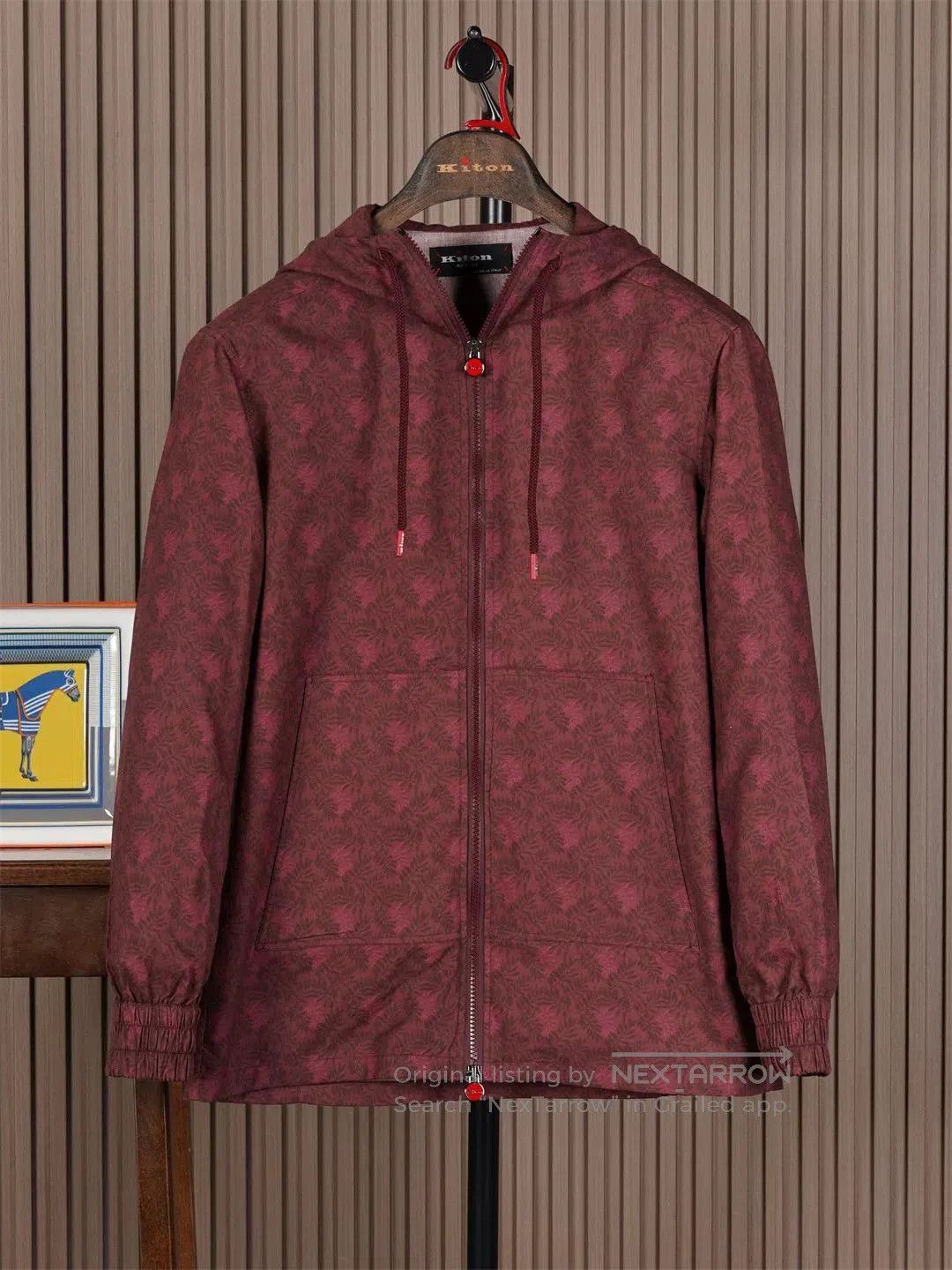 Kiton Kiton Cotton Hooded Jacket. Size US S / EU 44-46 / 1 - 1 Thumbnail
