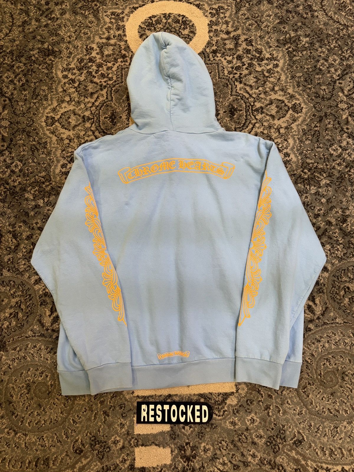 Chrome Hearts CHROME HEARTS MIAMI EXCLUSIVE FLORAL HOODIE Size US XL / EU 56 / 4 - 2 Thumbnail