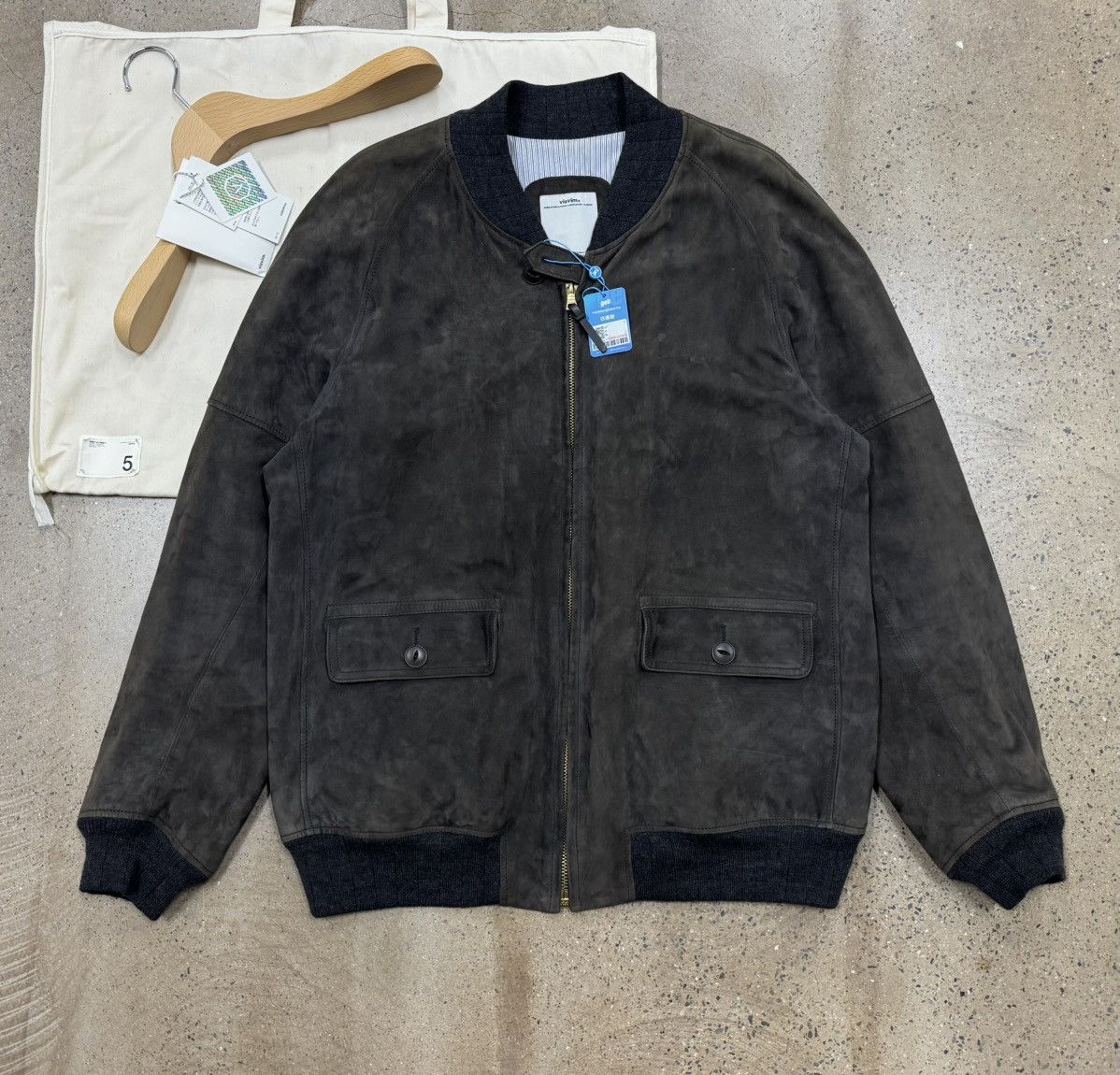 Visvim Visvim 15aw Varsity Jkt Prime IT，size 5🔥 Size US XL / EU 56 / 4 - 15 Thumbnail
