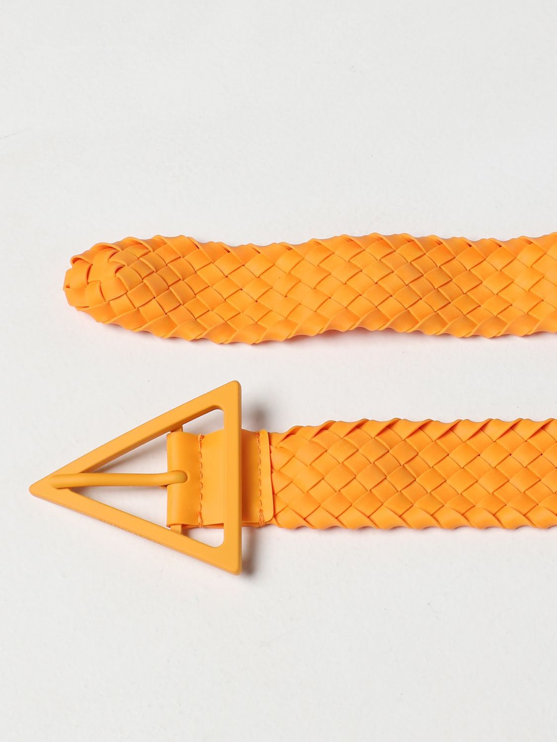 Bottega Veneta o1n1vont0425 Size: 100 / Triangle Belt in Orange Size 40 - 4 Thumbnail