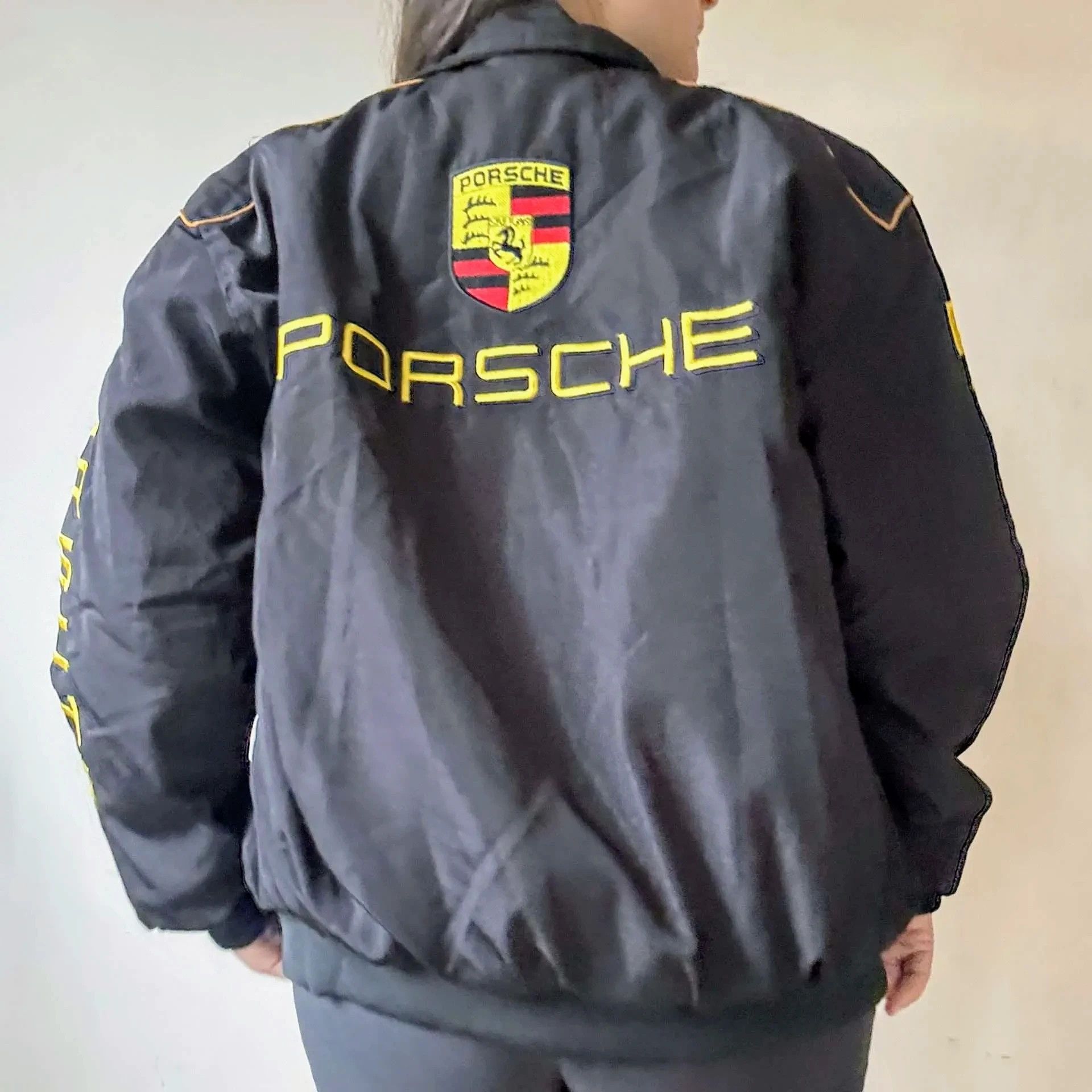 Porsche Design 🔥 PORSCHE F1 Unisex Adults Racing Jacket Vintage Coats Size US L / EU 52-54 / 3 - 7 Thumbnail