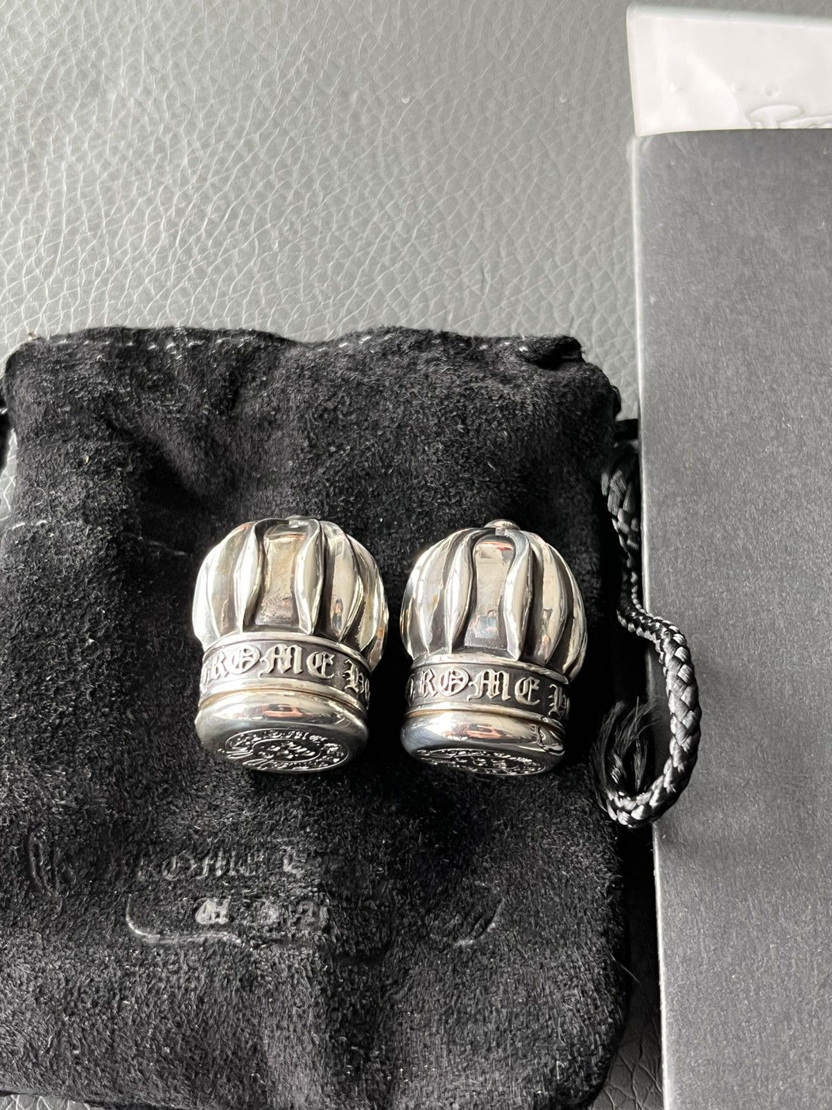 Chrome Hearts Super Rare ♰ ♰ ♰ Chrome Hearts ♰ ♰ ♰ Logo Home Full Set Size ONE SIZE - 7 Thumbnail